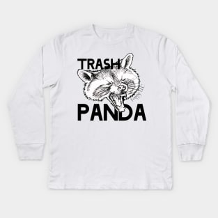 Trash Panda Kids Long Sleeve T-Shirt